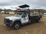 2008 Ford F550XL Flatbed Truck,