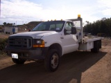 Ford F550 Flatbed Truck,