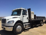 2014 Freightliner Flatbed Dump Truck,