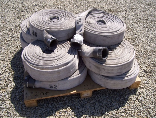 Pallet of (10) 4" Fire/Water Hose.