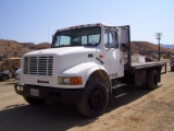 International 4700 Flatbed Truck,