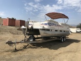 Sweetwater 2423i 24' 15-Passenger Pontoon Boat,