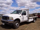 Ford F550XL Flatbed Truck,