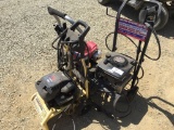 Pallet of Misc Pressure Washers.