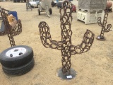 Medium Horseshoe Cactus Sculpture.