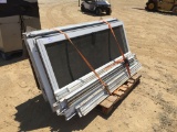 Pallet of Misc Sliding Glass Doors and Screens.