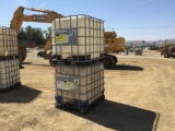 Pallet of (2) 250 Gallon Product Tanks w/Cages.