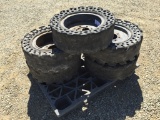 Pallet of (5) Misc 30 x 10-16 Solid Tires.