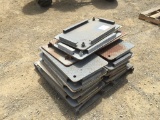 Pallet of Misc  Metal Plates.