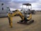 2013 Yanmar Vi017 Mini Excavator,