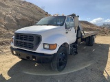 2000 Ford F650 Roll Back Truck,