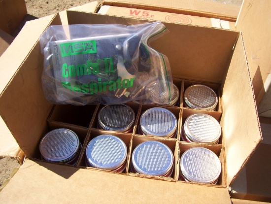 (3) Boxes of Comfo II Custom Respirators,