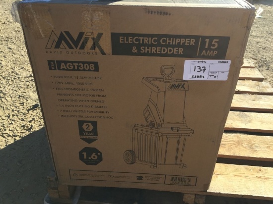 Avix AGT308 Chipper/Shredder,