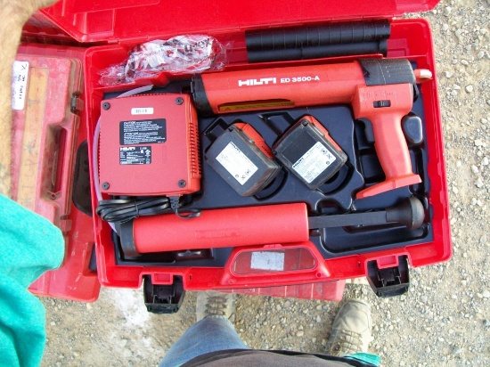 Unused Hilti ED3500A  Adhesive Dispenser.