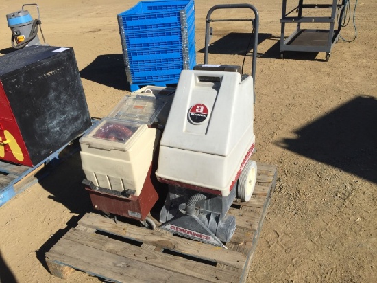 Pallet of (2) Carpet Cleaners.