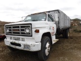 GMC Sierra Flatbed Dump Truck,