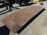 (3) Misc Steel Trench Plates,