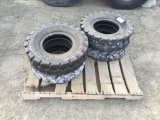 Unused (4) 7.00-12 Forklift Tires.