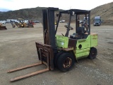 Clark DPS30 Construction Forklift,