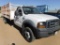 Ford F550XL Flatbed Truck,