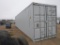 40' High Cube Container,