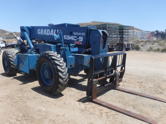 Gradall 534C-9 Forward Reach Forklift,
