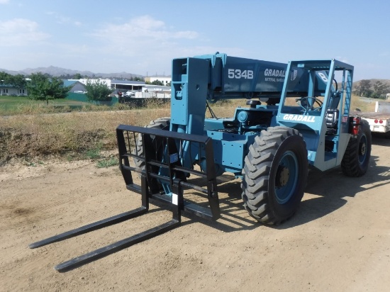 Gradall 534B-8 Forward Reach Forklift,