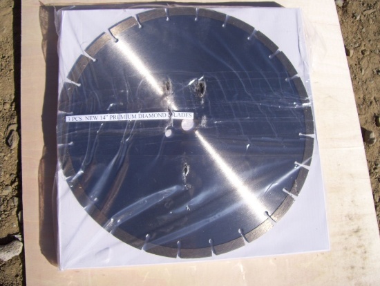 Unused 14" Premium Diamond Blades.