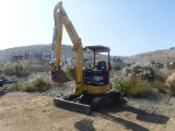 2011 Komatsu PC35MR-2 Mini Excavator,