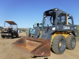 2012 John Deere 318D Skid Steer Loader,