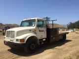 International 4700 Flatbed Truck,