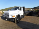 Ford F800 Flatbed Truck,