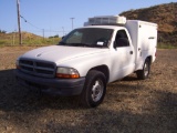 Dodge Dakota Refrigerated Van Truck,