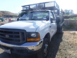 Ford F550 Flatbed Truck,