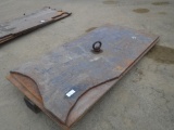 (3) Misc Steel Trench Plates.