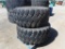 Pallet of (2) 24 R 21 Tires & Rims.