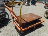 Lot of (2) Metal Push Carts.