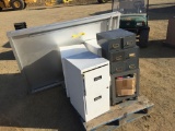 Pallet of Misc File Cabinets.