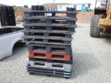 Lot of (12) Plastic Pallets.