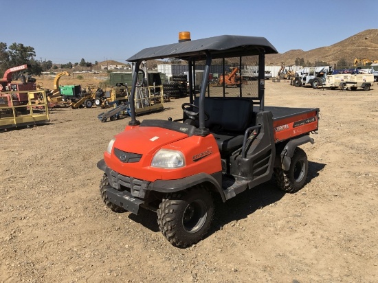 2013 Kubota RTV-900XT Utility Cart,