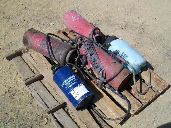 (5) Metal & Plastic Manual Sprayers.