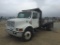 2000 International 4700 Flatbed Dump Truck,