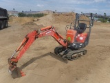 2012 Kubota K008-3 Mini Excavator,