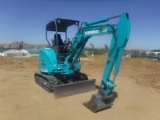 2015 Sunward SWE30U Mini Excavator,