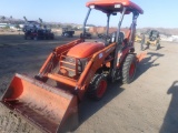 2014 Kubota B26 Backhoe,