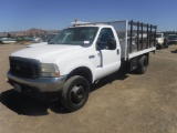 2003 Ford F550XL Flatbed Truck,