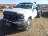 Ford F550 Dually Flatbed Truck,