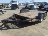 Millerbilt Tilt Deck Equipment Trailer,