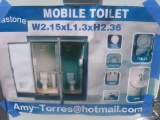 Unused 2019 Bastone Portable Dual Toilet