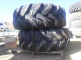 (2) Unused Galaxy 17.5L-24 Tires.